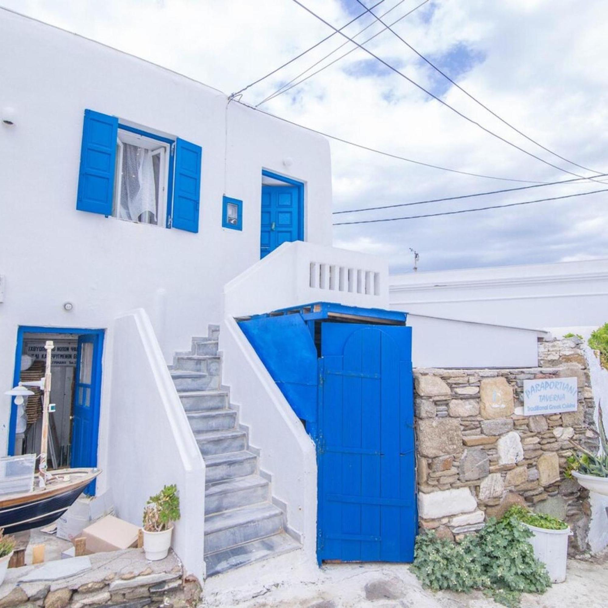 Апартаменты Like A White Seagull In Mykonos! Mykonos Town Экстерьер фото